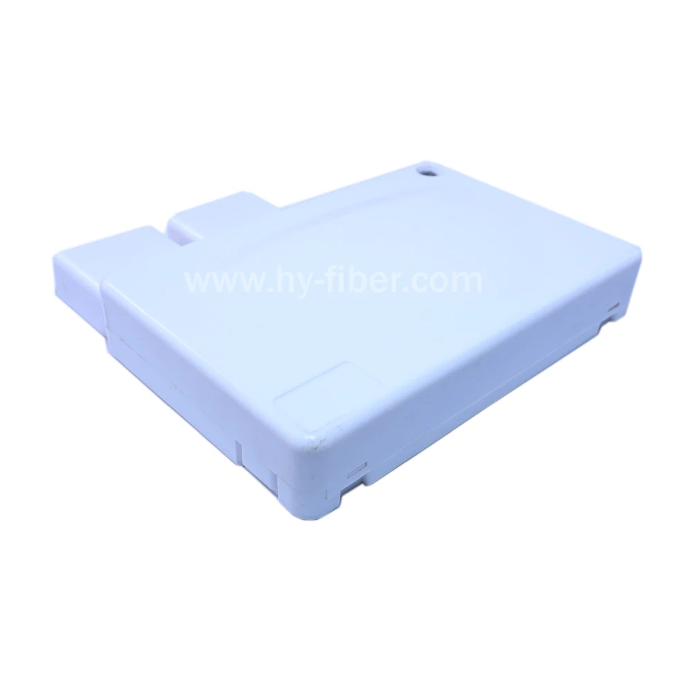 Compact FTTH Terminal Box, Distribution Box, Wall Outlet for Drop Cable Connection, 4 Core