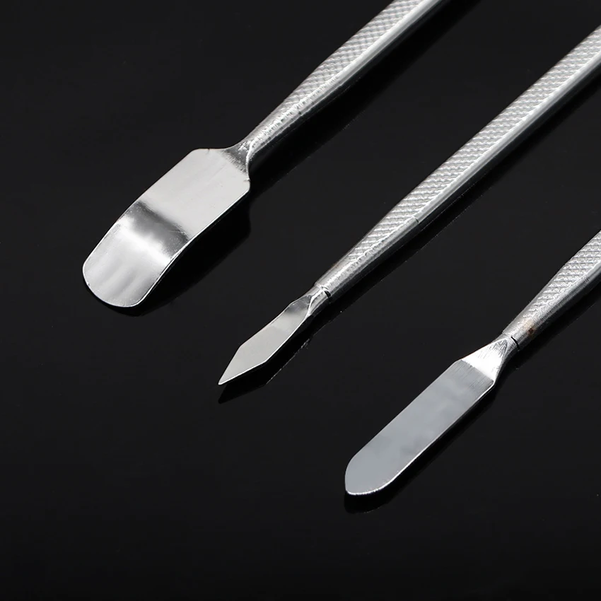 Strumento di riparazione universale del telefono cellulare metallo smontare piede di porco metallo acciaio leva apertura del telefono riparazione Set di utensili manuali a due teste
