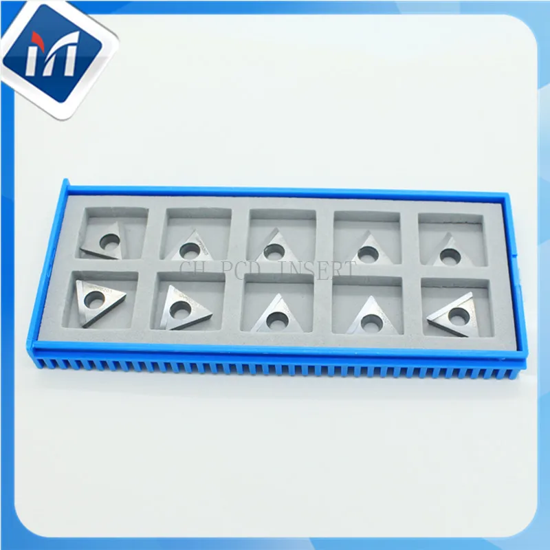 Insertos CBN TNGA 160404 Tnmg 160404 PCBN PCD diamante ISO carburo indexable herramientas de torneado externo insertos CCMT torno cortador 1