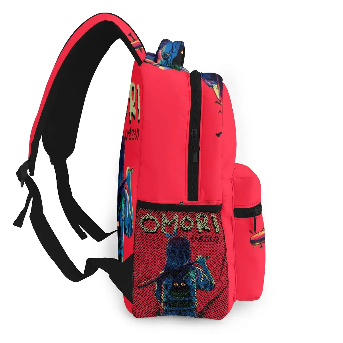 Aubrey Omori Gaming Mochila para Meninas Meninos Viagem Mochilas para saco escolar Adolescente