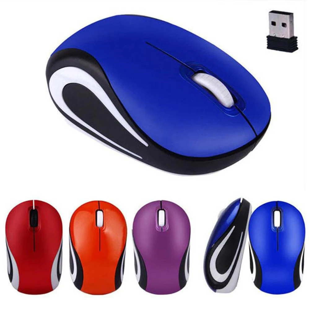 Wireless Gaming Mouse Portable PC Notebook 800/1200DPI USB 3 Keys Optical 2.4G Mini Wireless Mouse