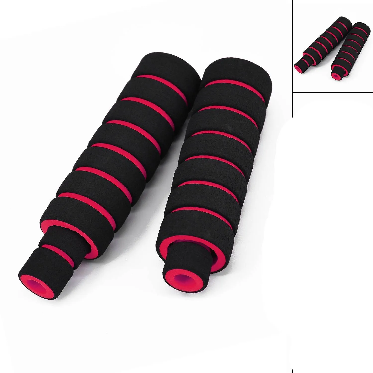 4pcs Motorcycle Handle Foam Cover 2pcs Handlebar Grip Cover 2pcs Levers Cover Motorcycle Parts For Motorcycle Scooter Bicycle