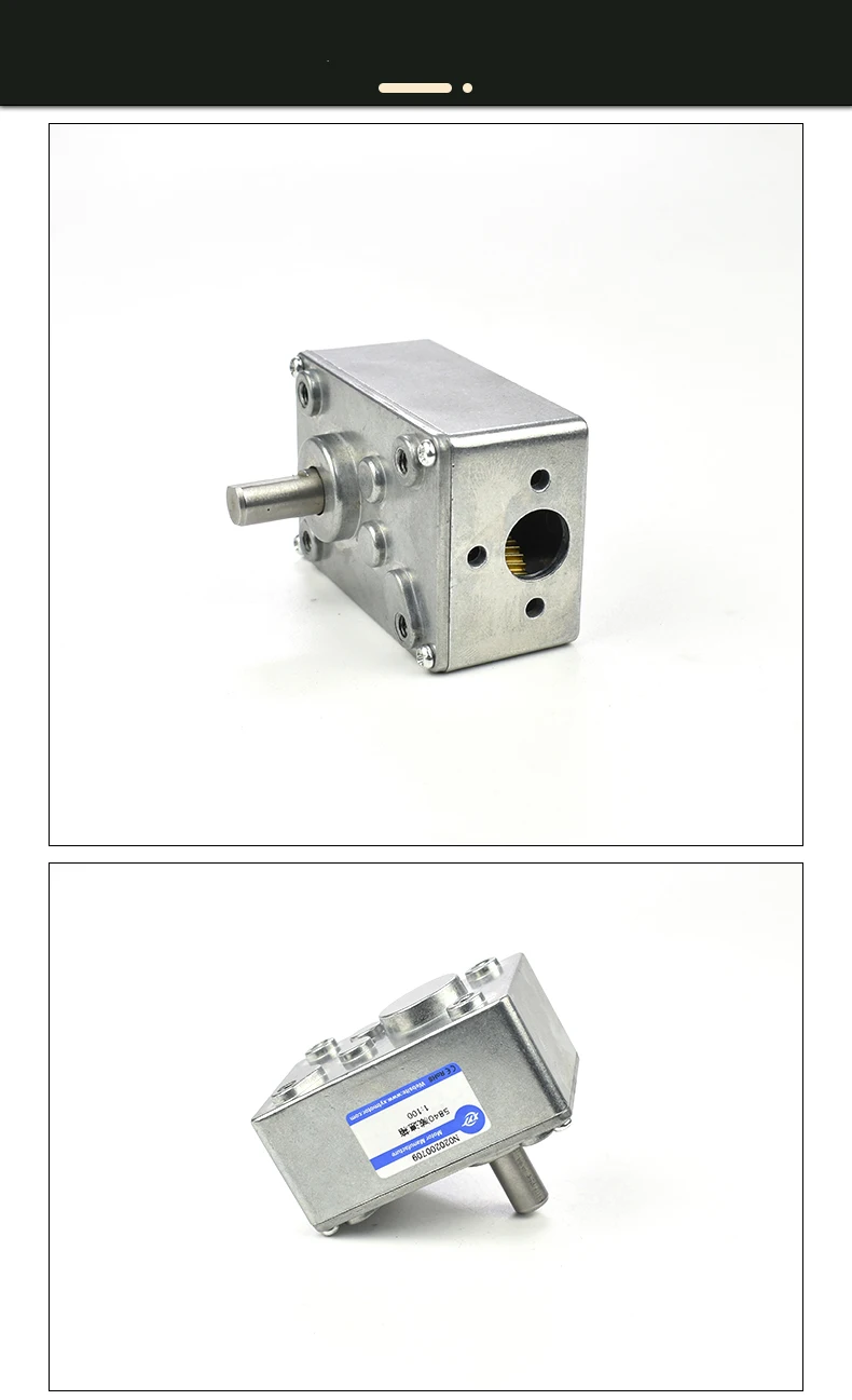 Gli accessori del riduttore del motore del riduttore del motore del riduttore del motore a vite senza fine della turbina CC 5840 possono essere dotati con il cambio del motore elettrico CC serie 31/5