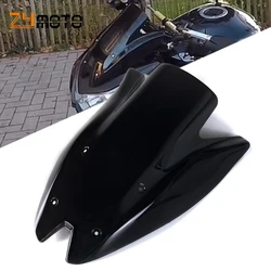 Pare-brise Double déflecteurs à bulles pour Kawasaki Z1000, couleur claire noire, pour modèles 2010, 2011, 2012, 2013, Z 1000