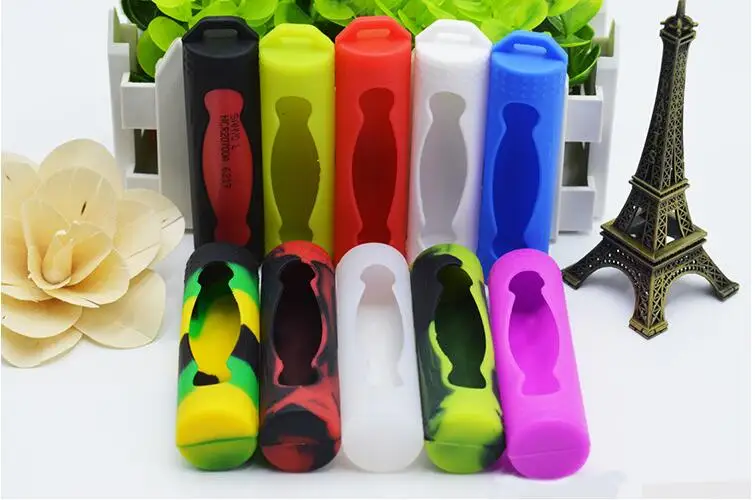 

1000pcs/lot Mini Soft Colorful Silicone Case Protective Skin Two Node/Single Node Cover Storage Bag For 1 x 20700 Battery