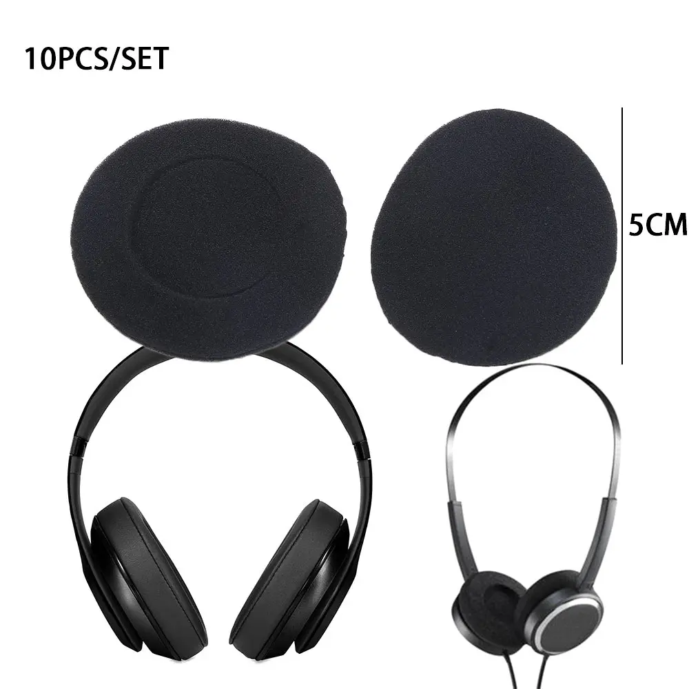 ขายร้อน10ชิ้น/ล็อตเปลี่ยนหูฟังแผ่นรองหูฟังฟองน้ำนุ่มโฟมเบาะสำหรับ Koss Porta Pro PP PX100หูฟัง
