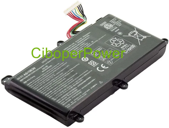 Original Battery for AS15B3N KT.00803.004 15 G9-591 AS15B3N(4ICR19/66-2)