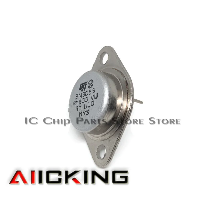 5ชิ้น/ล็อตในStorทรานซิสเตอร์2N3055-3 15A 60V NPN AFแอมป์Powerใหม่และต้นฉบับIC