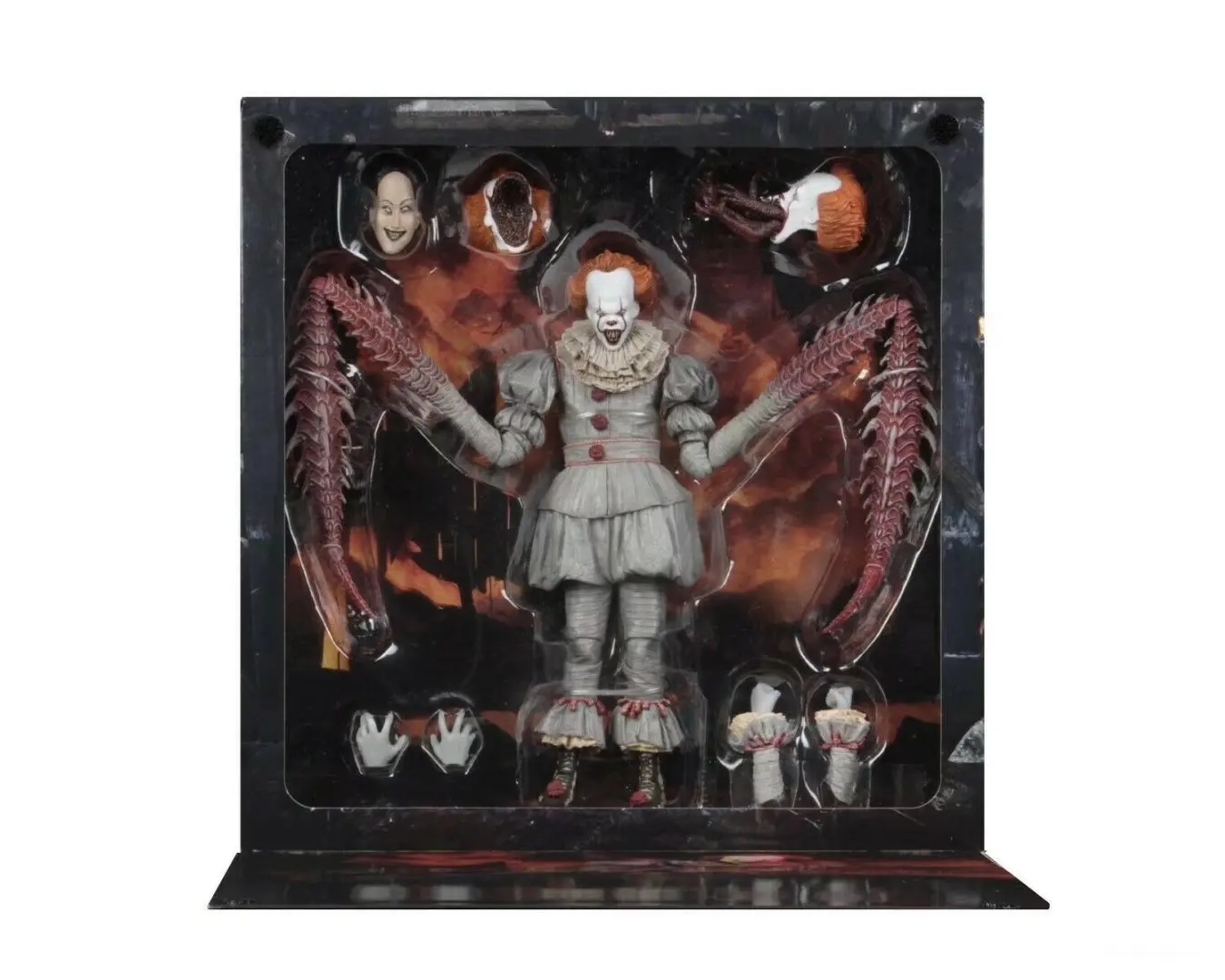 18cm New Figure Deluxe Edition Pennywise Horror Bishoujo Dancing Clown PVC Action Figure Collectible Model Toy