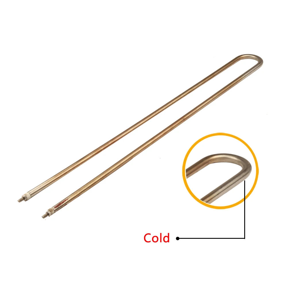 220V 300W U-type Tube Heating Element - Stainless Air Heater Accessories High Pressure Cold Electric for Hotdog Maker