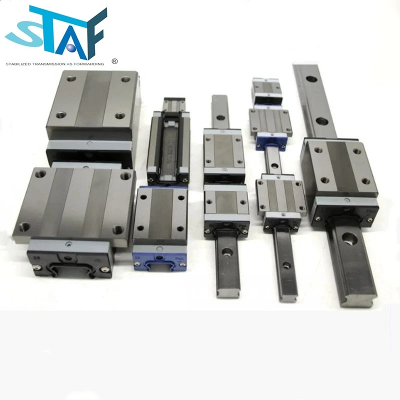 Imagem -05 - Transporte Linear do Bloco do Slider do Guia Bgxx25bn Staf Apto para o Trilho do Router do Cnc Pcs