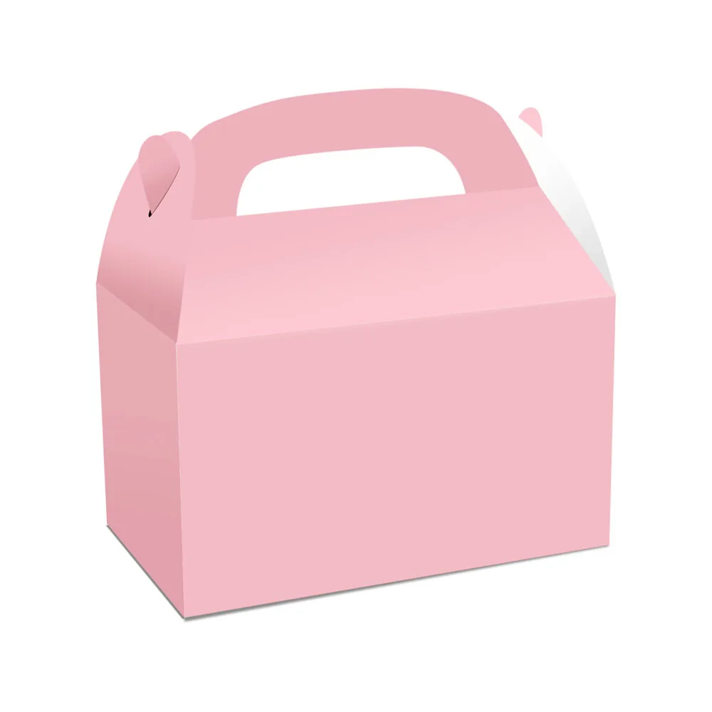 12pcs Kraft Paper Cake Boxes with Handle