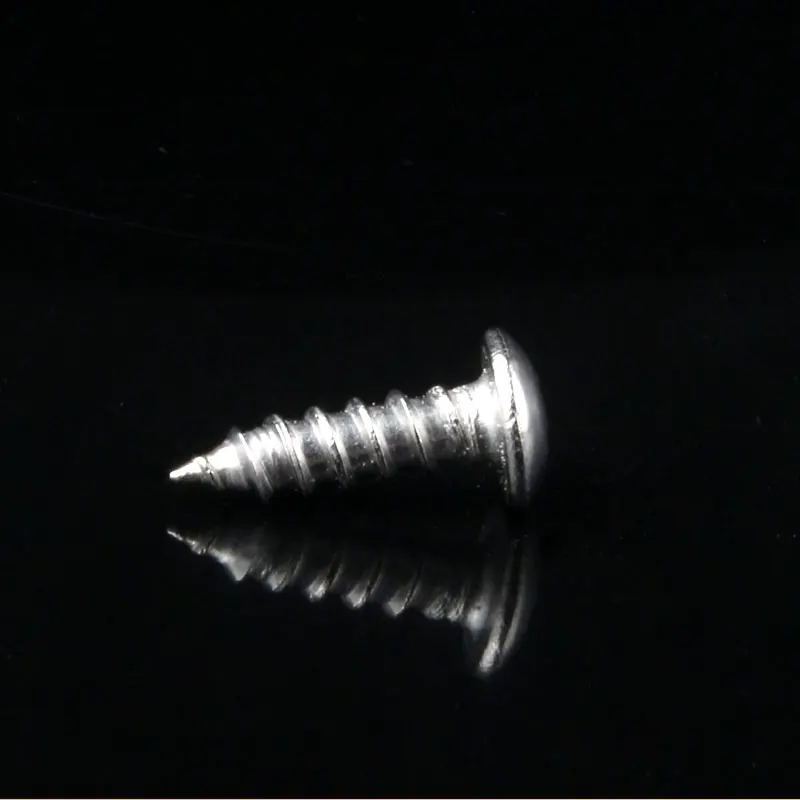 Parafusos de rosqueados para garrafa de água, parafusos de rosqueamento automático para purificador de água de aço inoxidável de 5mm x 16mm e 304 com 10 tamanhos