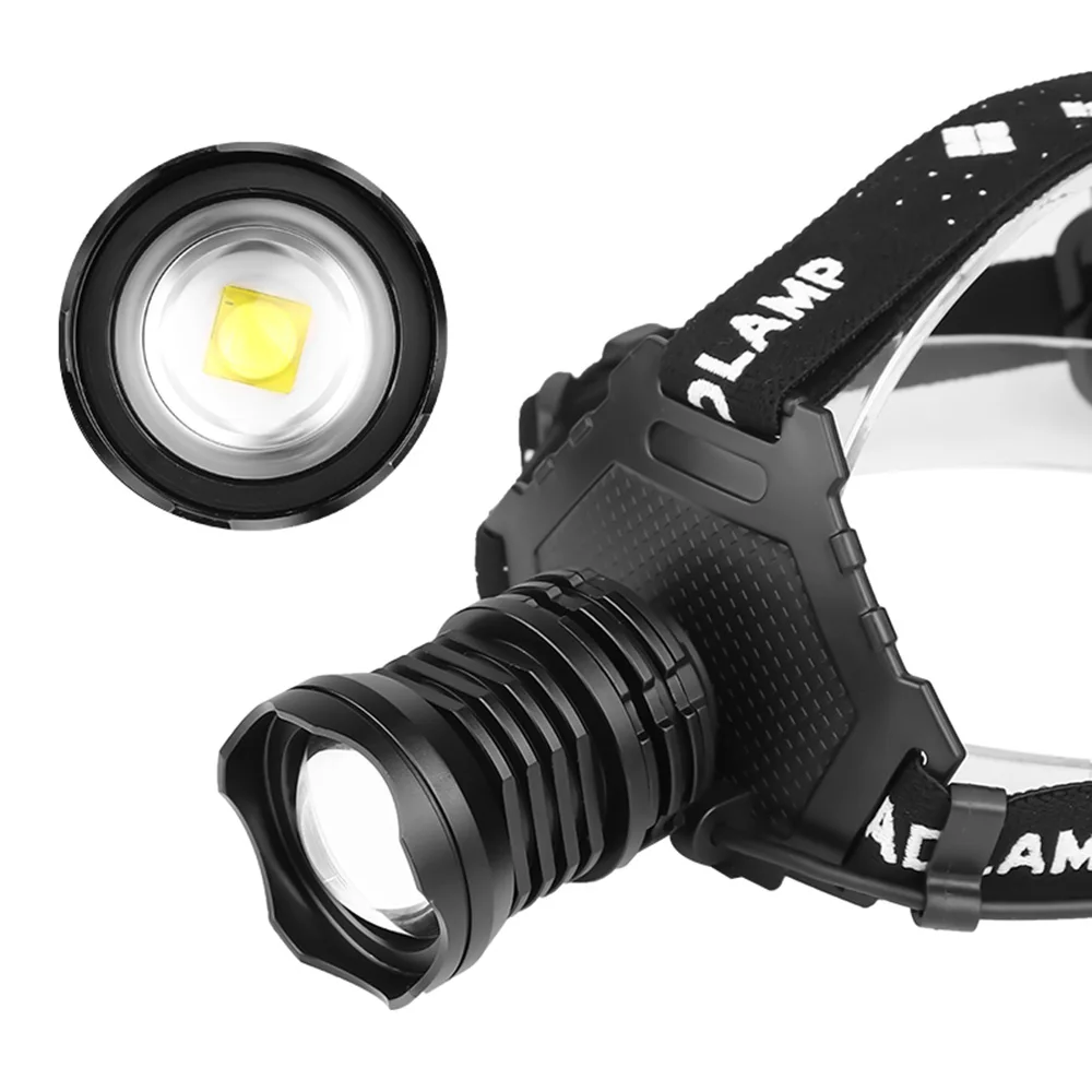 Portable Mini Rechargeable Zoom LED Headlamp Fishing Headlight Torch Hunting Head Lamp Camping Headlamp Flashlight Head Light