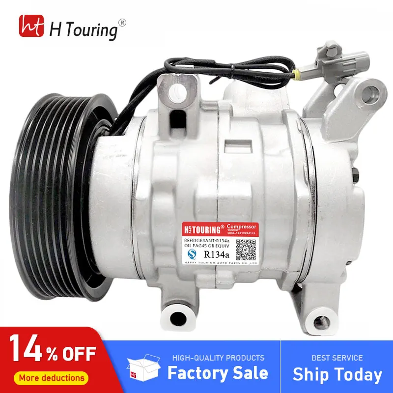 New 10S11C Air Conditioning Compressor For TOYOTA HILUX III Pick-up 2.5L 3.0L 447160-1970 447160-2020 447180-8280 447260-8020