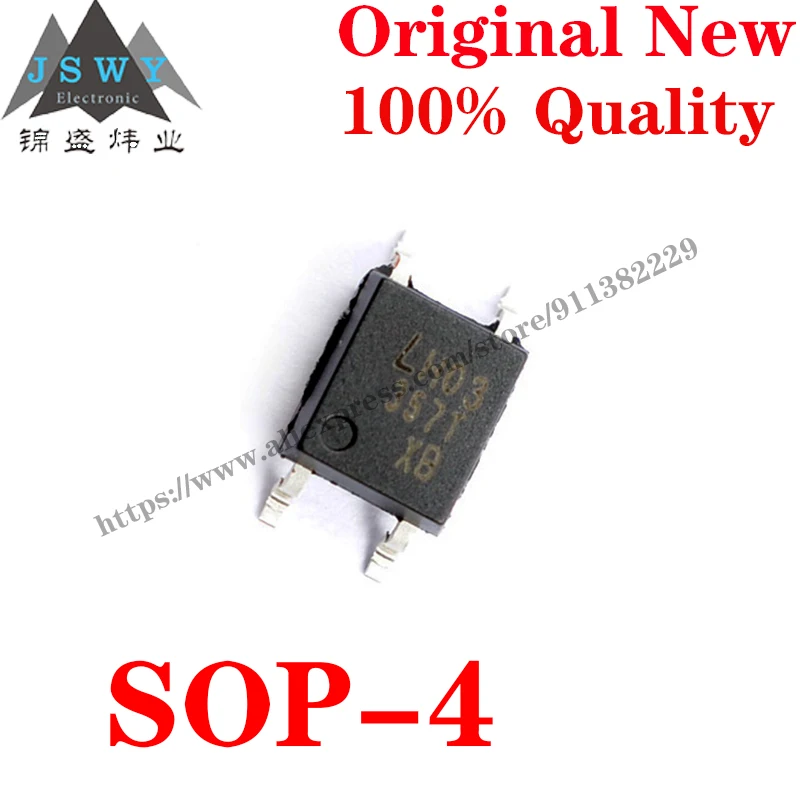 50~1000PCS LTV-357T-B SOP-4 Optoelectronics Transistor Output Photocoupler IC Chip with for module arduino Free Shipping LTV-357