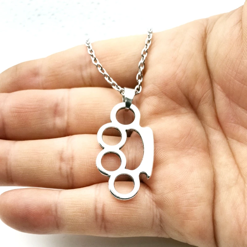 2020 New Tiger Finger Pendant Necklace Fashion Jewelry Retro Texture Sweater Chain Necklace Pendant Jewelry