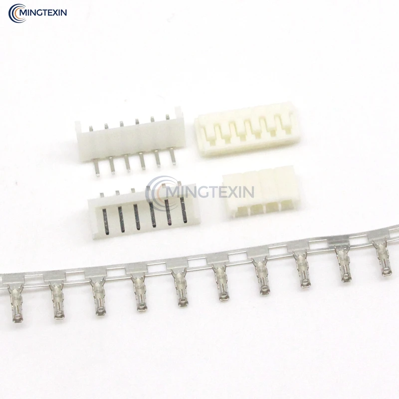 10set EH 2.5mm Pitch Connector  Straight /Curved pin header Socket +Housing+Terminals Replacement of jst Wire-to-Board 2P345-12P