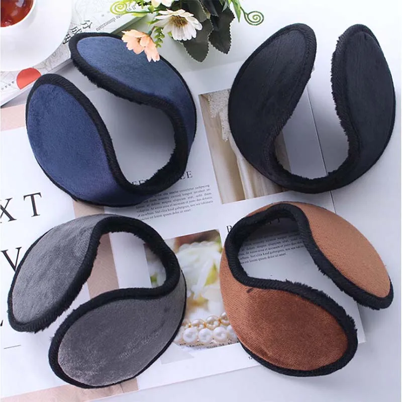 1pcs Ear Muffs Winter Ear Warmers Fleece Earwarmer Men Women Behind The Head Band