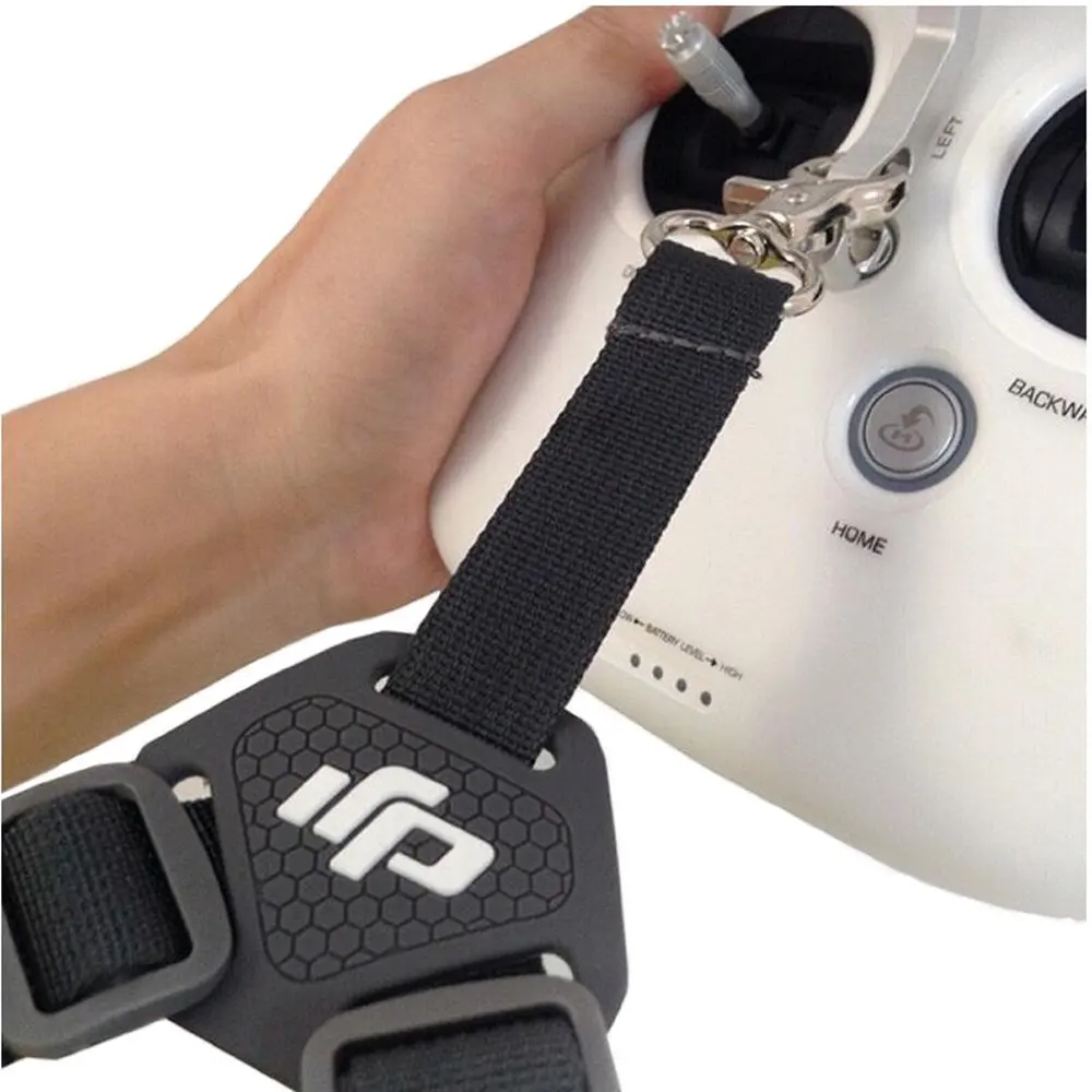 รีโมทคอนโทรลปรับสายคล้องไหล่เข็มขัดแขวนเชือกสลิงคอตะขอสำหรับ DJI Phantom 3/4 Inspire อุปกรณ์เสริม