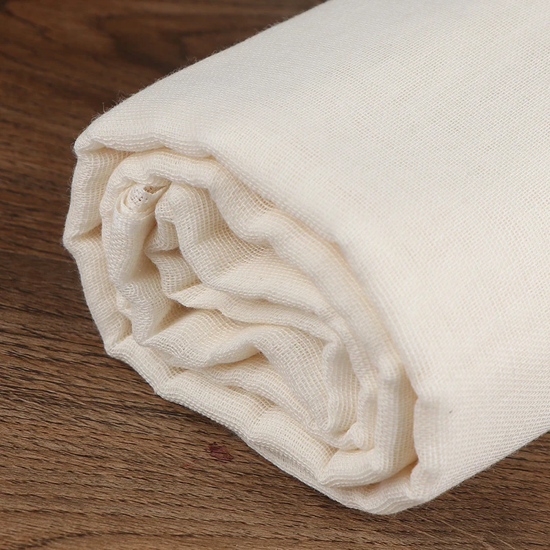 1PCS 150*150cm Breathable Bean Bread Cloth Cheesecloth Filter Cotton Cloth Cheesecloth Gauze