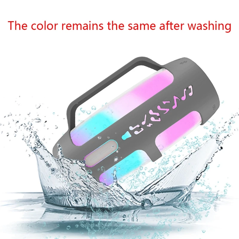 2021 Newest Speaker Silicone Cover Portable Protective Case with Belt for JBL Pulse 4 Wireless Bluetooth Speaker Bag for Pulse 3