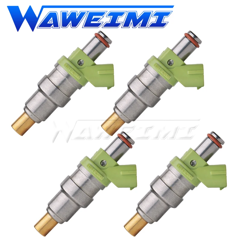 

WAWEIMI 4x 800cc Fuel Injector Nozzle 1001-87096 63566 For Nissan Skyline GT-R 200SX Lancer Evo 1 -9 RX-7 4G63