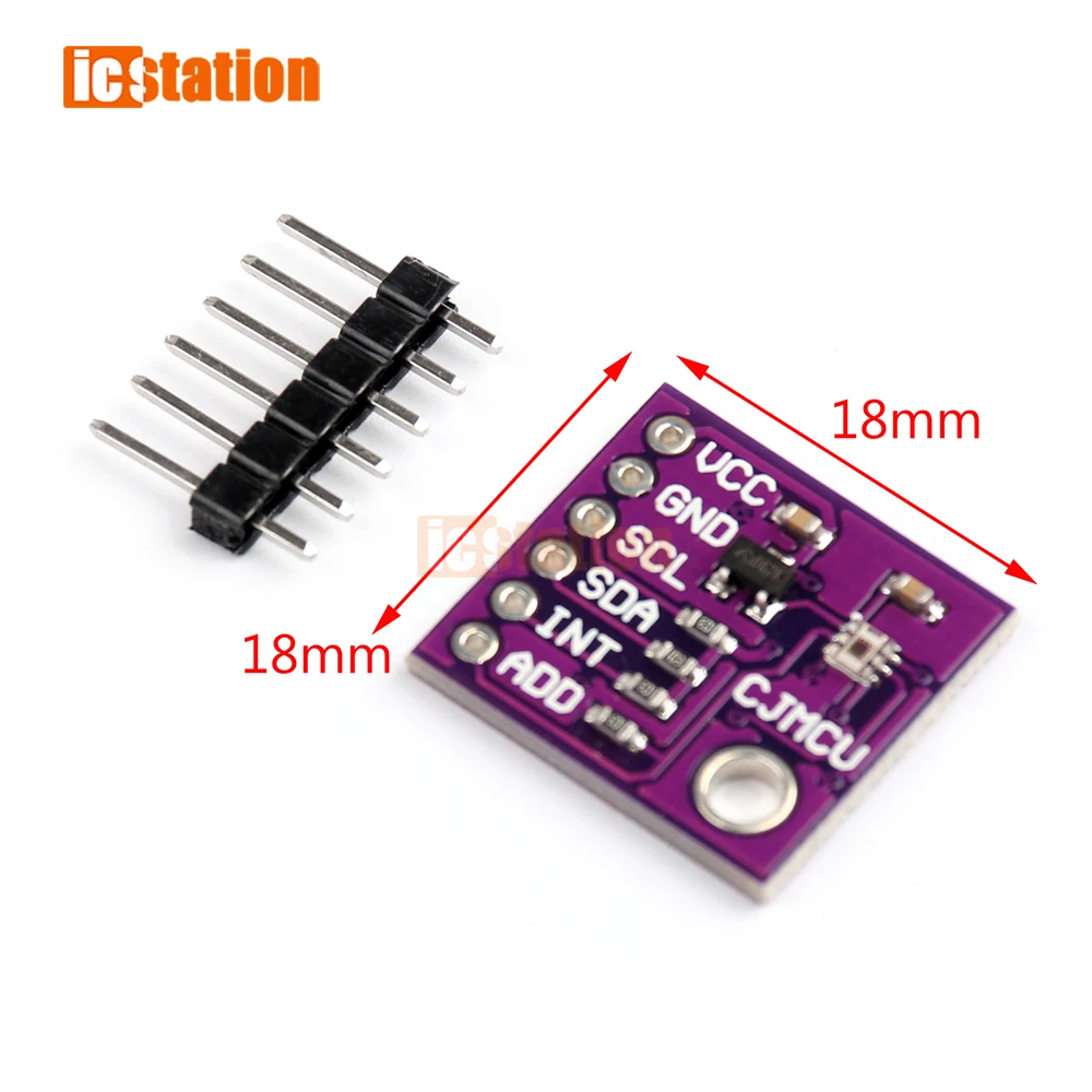 OPT3001 Ambient Light Sensor Module I2C IIC Interface Human Eye Measurement Light Intensity Single Chip Illuminance Meter