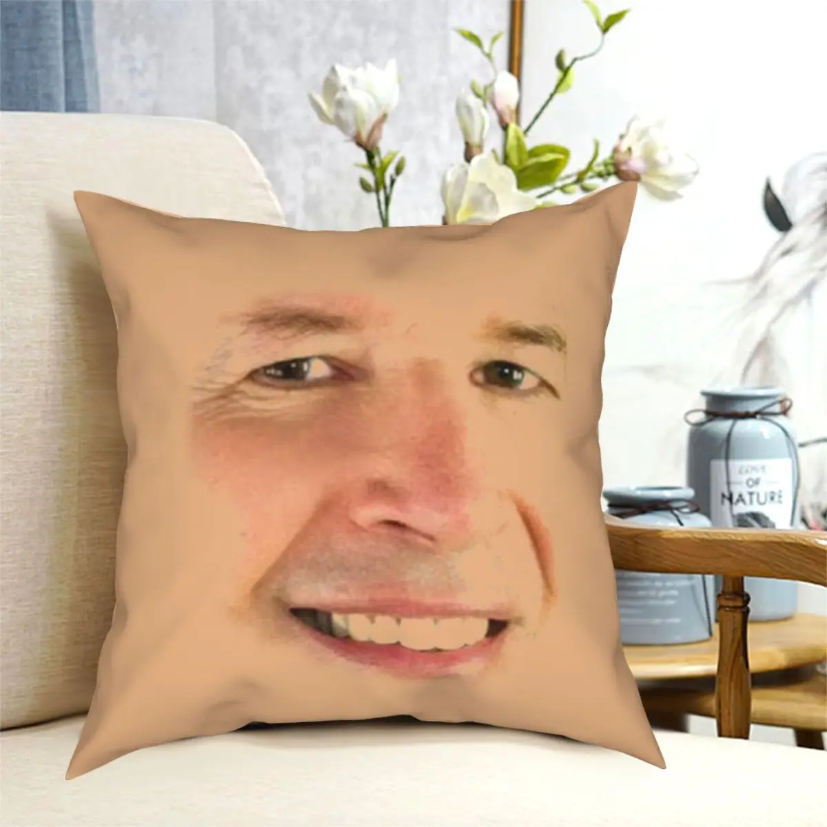 

Neil Breen Square Pillowcase Printed Decor Pillow Case for Sofa Cushion Cover