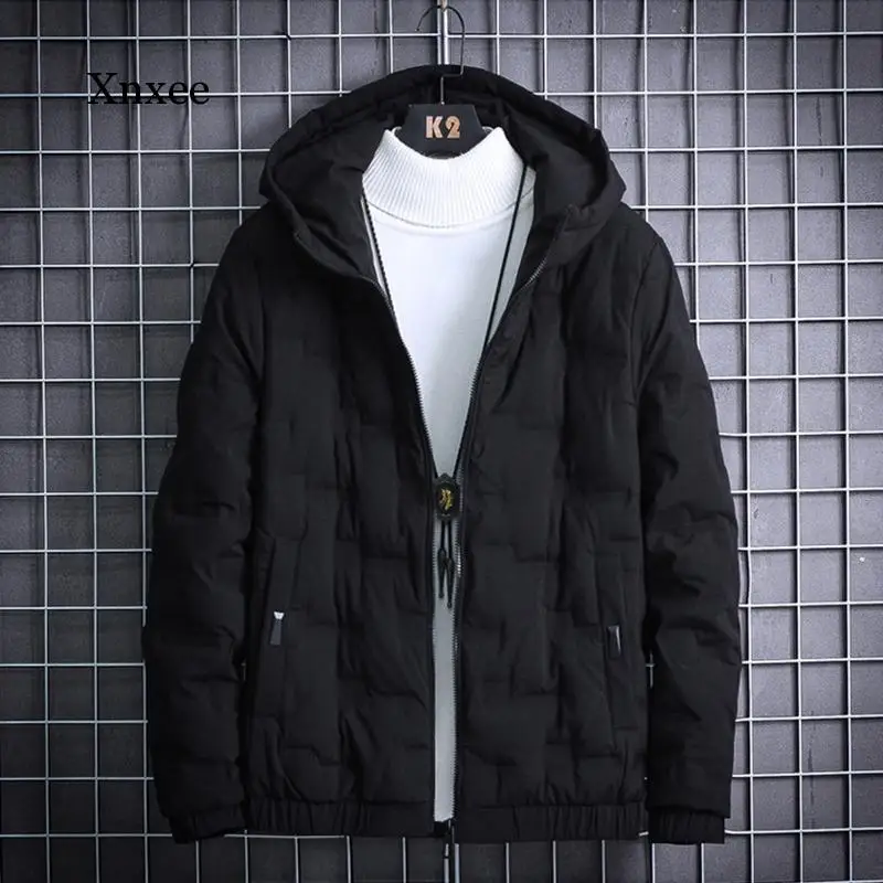 Novo inverno parka homens windbreak grosso quente à prova de vento casacos de pele masculino militar com capuz anorak jaquetas marca inverno dos homens 5xl