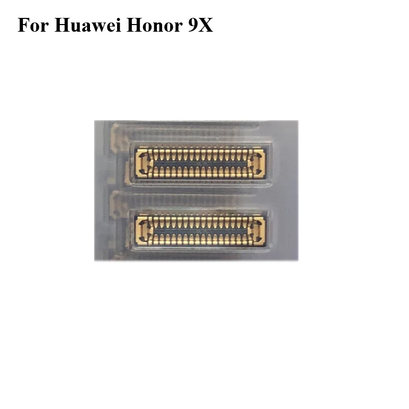 2PCS FPC connector For Huawei Honor 9X 9 X LCD display screen on Flex cable Ribbon on motherboard For Huawei Honor9X