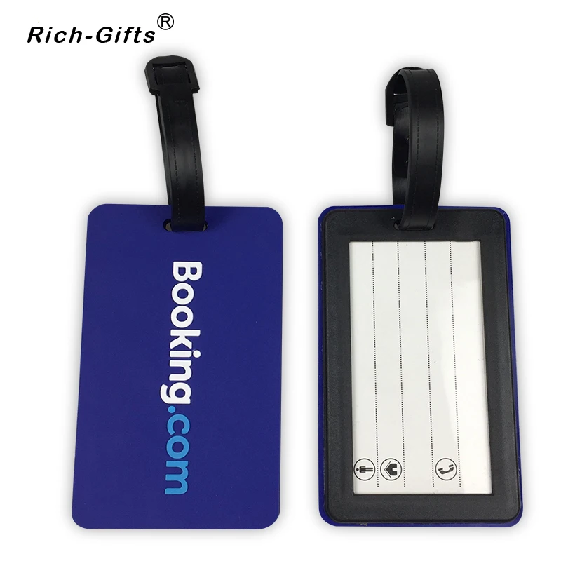 Personalized Gift Customized LOGO Promotion Gifts OEM/ODM 3D Cartoon Eco-friendly Travel Air planesoft rubber luggage tag