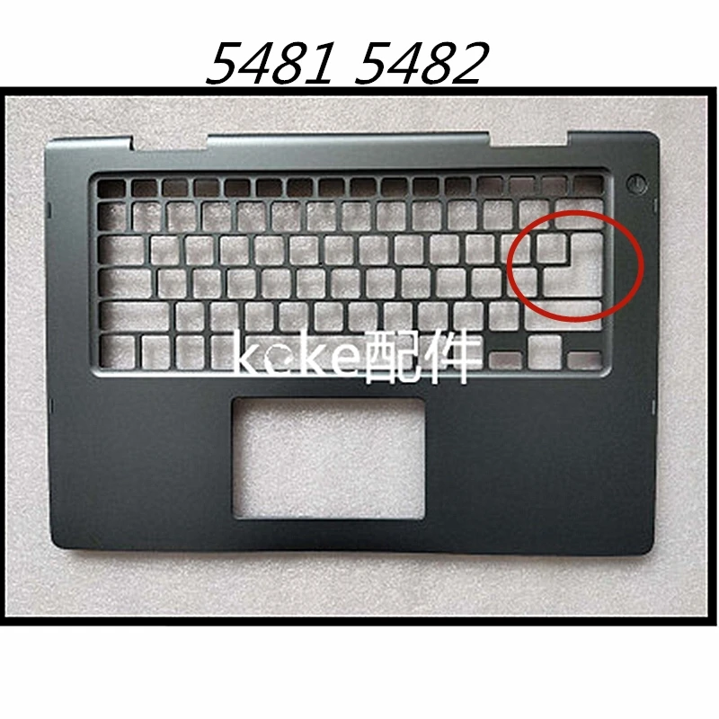 New Palmrest Upper Cover Housing Cover Keyboard Casing For DELL inspiron 5481 5482 Bottom Cover Lower Case Body Carcass