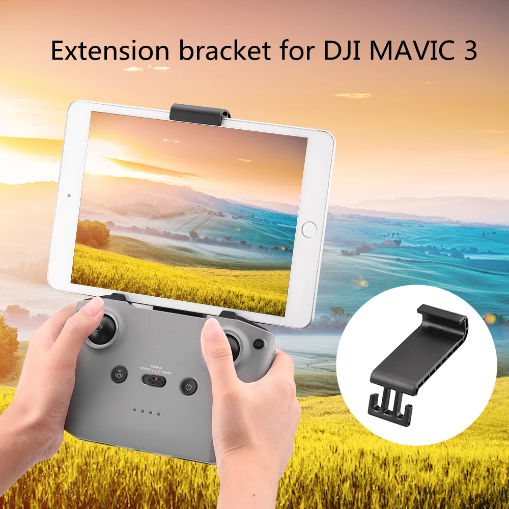 

Remote Control Tablet Extension Holder Bracket Mount Clip Stand for DJI Mavic 3/Mavic Air 2/Air 2S/Mini 2 Drone Accessories