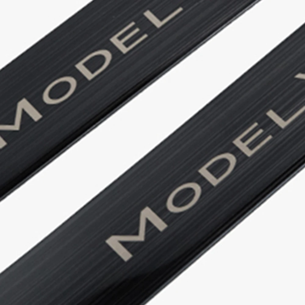 Heenvn ModelY Decorazione del davanzale della porta Copertura avvolgente per Tesla Model Y 2023 Accessori Striscia di protezione del pedale Modello