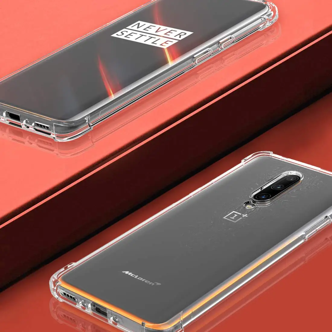 For OnePlus Nord 8T + 5G 8 Pro 7 6T 5T TPU Cases Soft Transparent Crystal Phone Cover For OnePlus 7T Pro Anti Drop Slim tpu Case