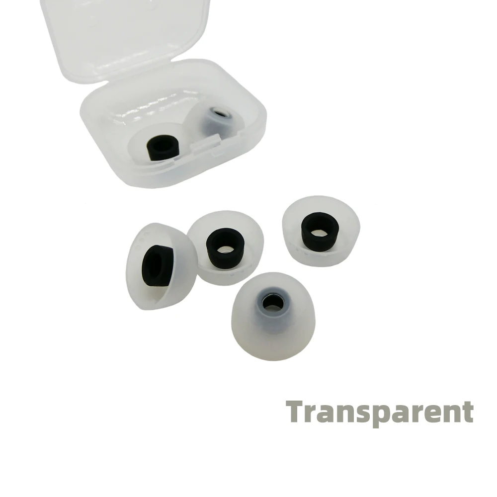 Auriculares de silicona para Jabra Elite/ Active/t Evolve 65, repuesto de TWS, Elite 75t/ Sport, Creative Outlier Air/ Gold