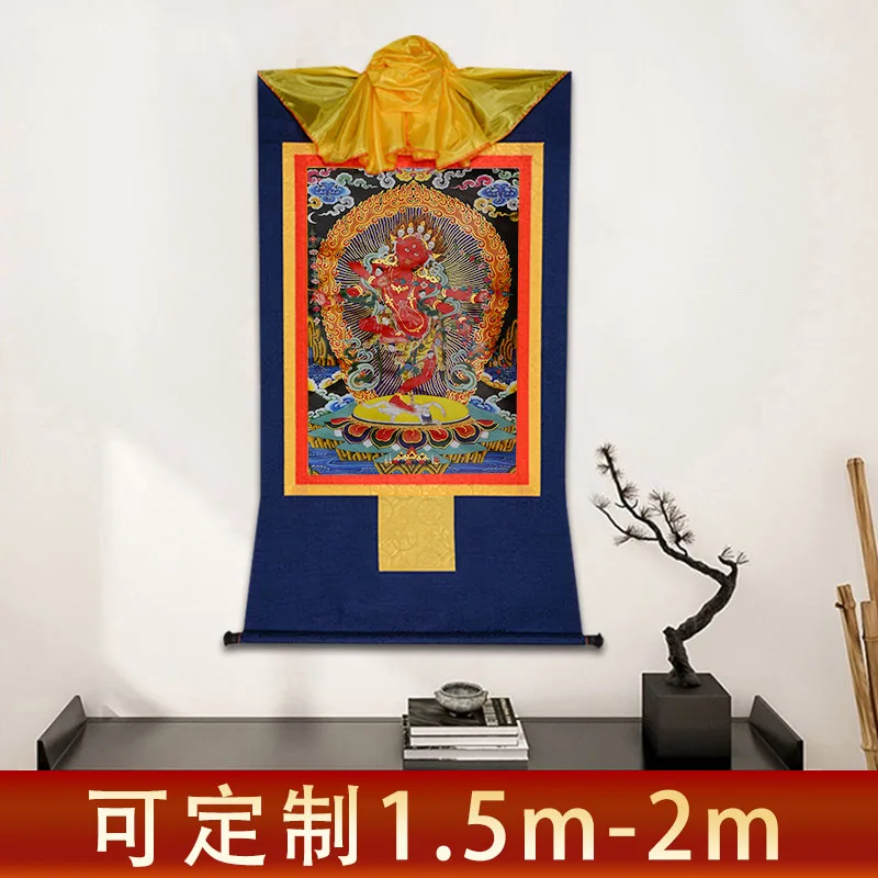 Imagem -04 - Budismo Tibetano Kurukulla Buda Estátua Thangka Impressão Rolo 35cm