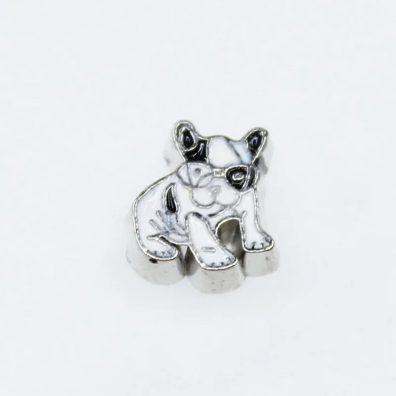 Nieuwe Collectie 20 Stks/partij Honden Drijvende Charms Living Glas Drijvende Geheugen Hanger Medaillons Voor Diy Sieraden