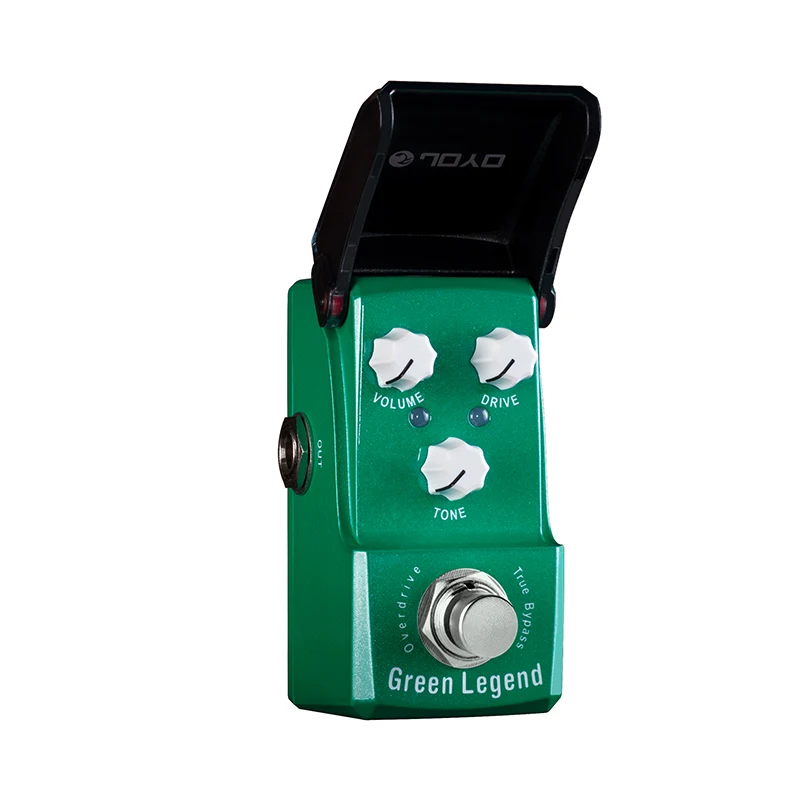 JOYO JF-319 LENDA VERDE amplificador Pedal de simulación clásico Vintage Overdrive tono Pedal de efecto de guitarra eléctrica