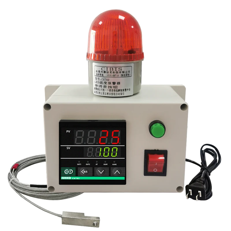 อุณหภูมิอุณหภูมิเตาอบ Upper และ Lower Limit สูงอุณหภูมิและต่ำอุณหภูมิ Induction Alarm Room