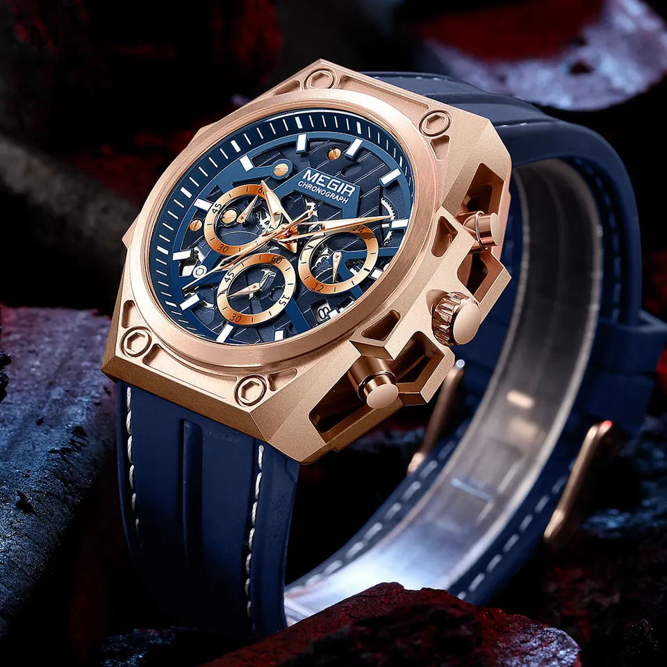 MEGIR Waterproof Quartz Watches Megir Men Fashion Brand Luxury 