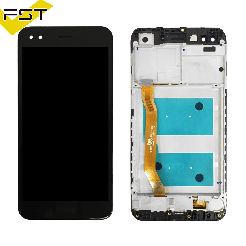 For Huawei P9 Lite mini LCD Display Touch Screen For Huawei Y6 Pro 2017 LCD With Frame P9 Lite mini LCD SLA L02 L22 L03 Screen