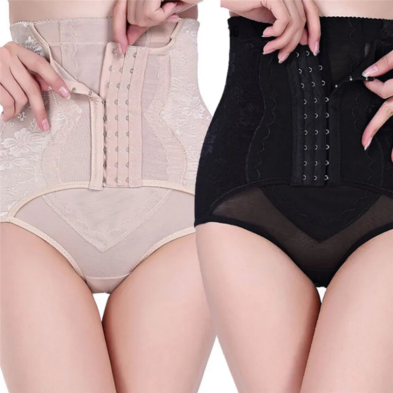 Bragas de cintura alta para mujer, ropa interior de realce de glúteos, moldeador de cuerpo para fiesta, Control de barriga