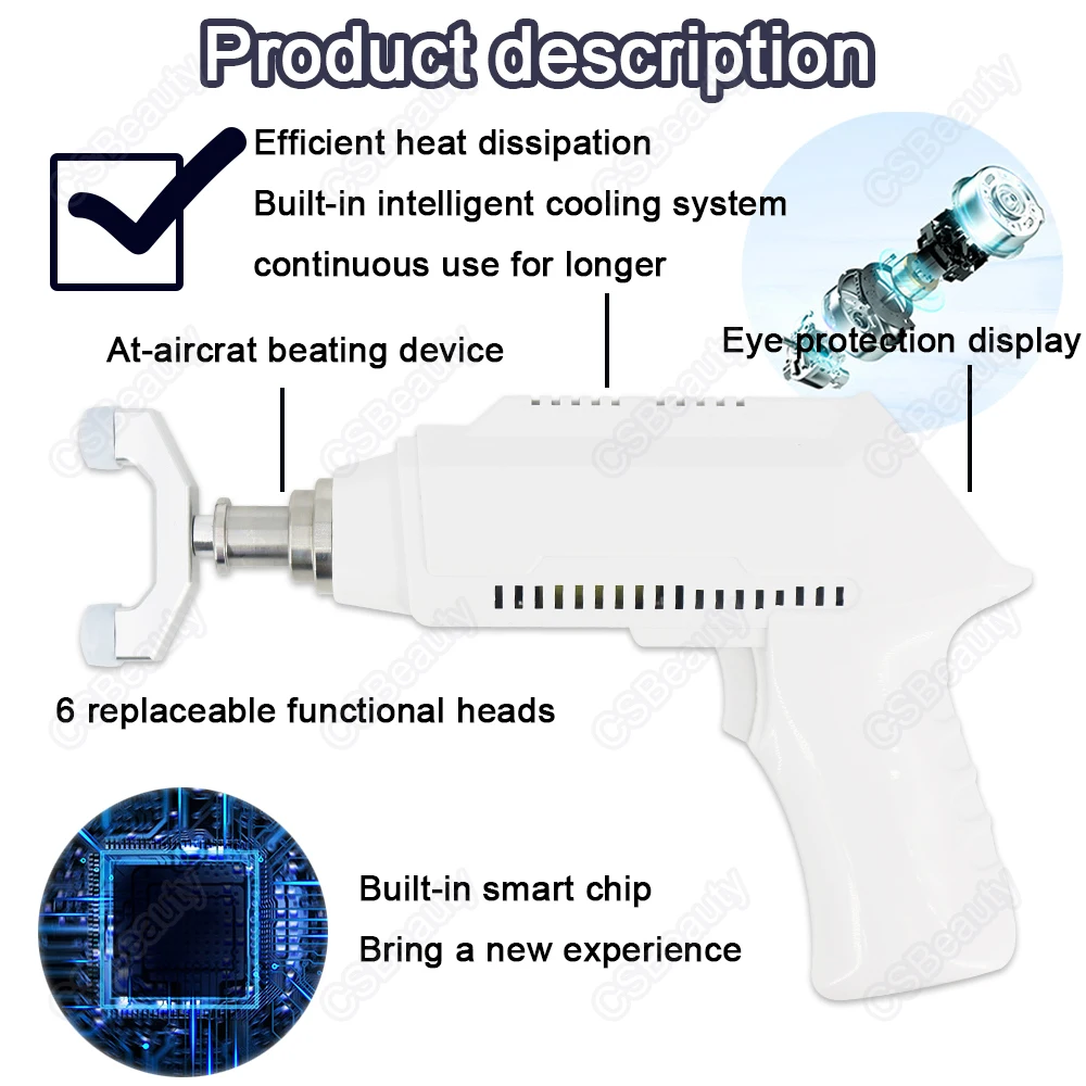 Chiropractic Adjusting Instrument Electric Correction Gun adjustable intensity Therapy Body Massager New