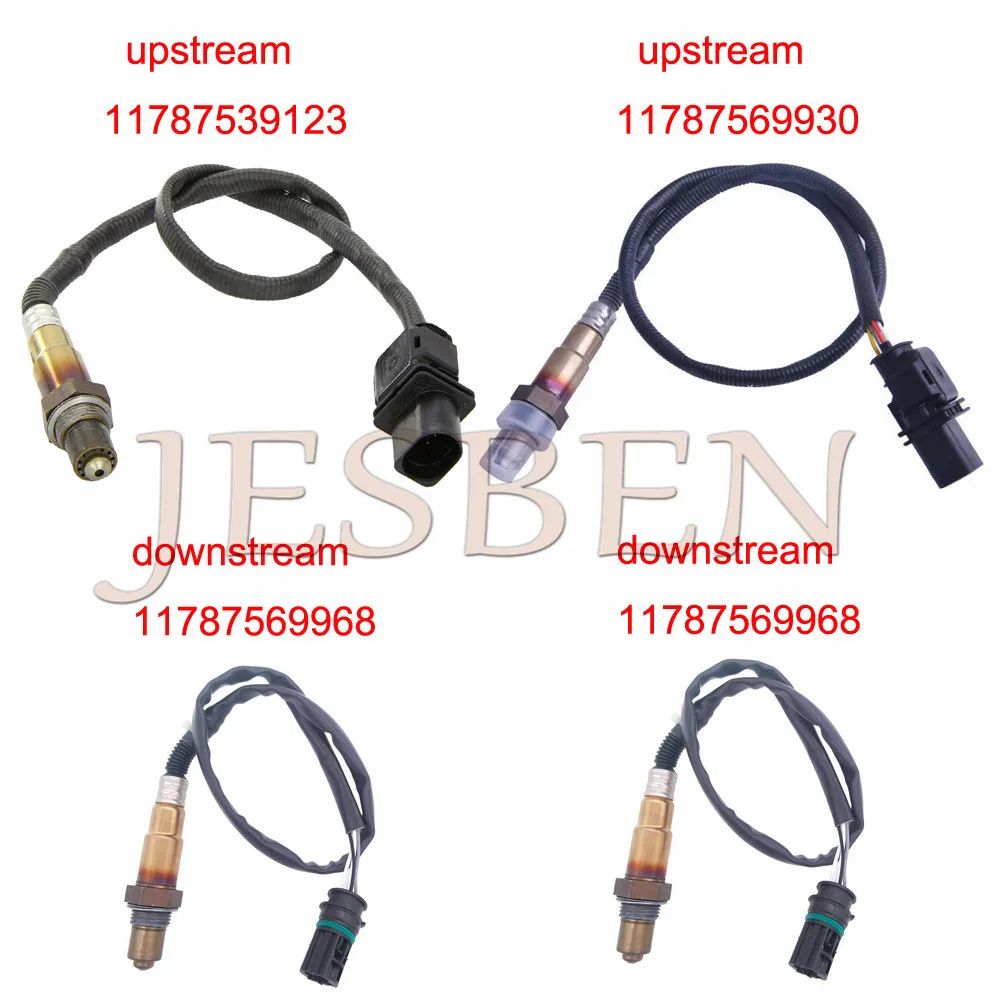 4x 11787539123 11787569930 11787569968 Front Rear Lambda Probe O2 Oxygen Sensor For BMW E81 120i E90 E92 E93 320i N43 2006-2013