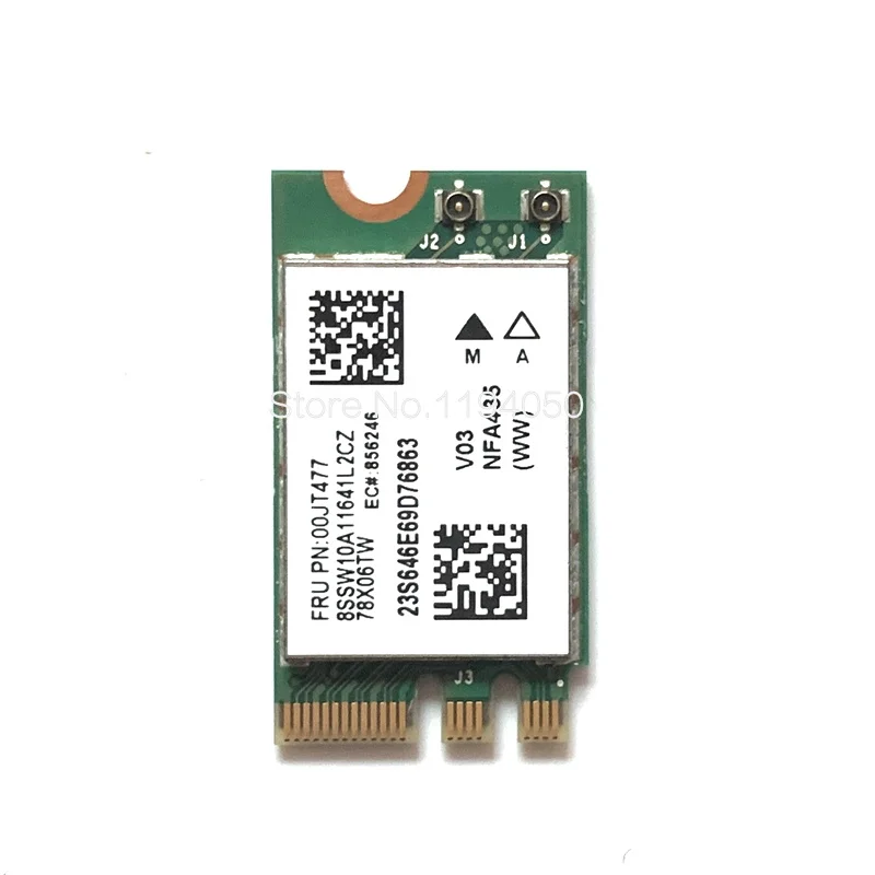 FOR  QCNFA435 E470E475E570E575AC5G dual-band wireless network card 00JT477 01AX709  WIFI 433M Bluetooth 4.1