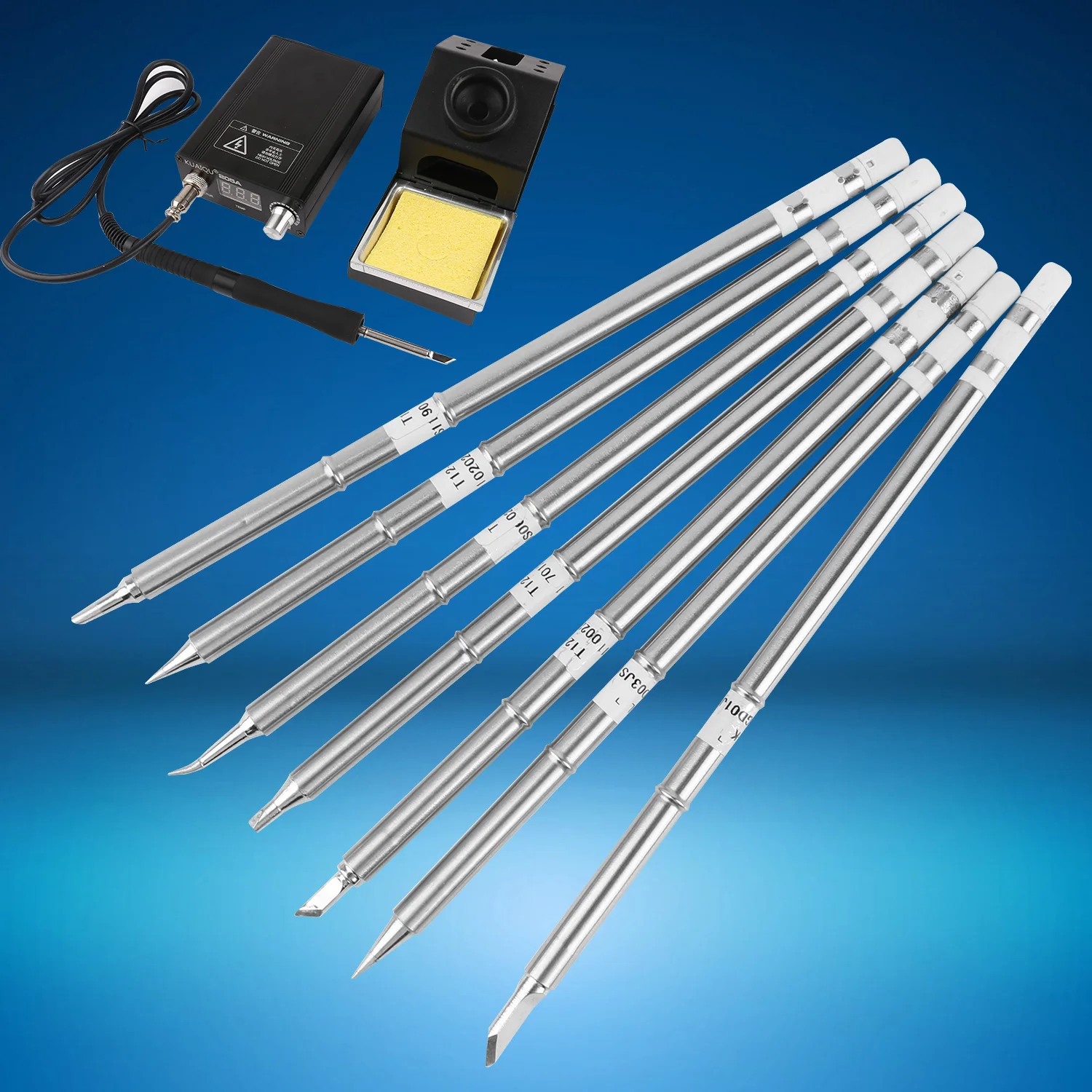 5 pcs Electronic Tools Soldering Iron T12-K 220v 70W 5C Soldering Iron Tips T12 Soldering Tip Solder Tip Station T12-KU