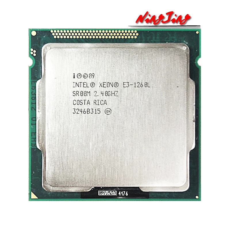 Intel Xeon E3-1260L E3 1260L E3 1260 L 2.4 GHz Used Quad-Core Eight-Thread 45W CPU  LGA 1155