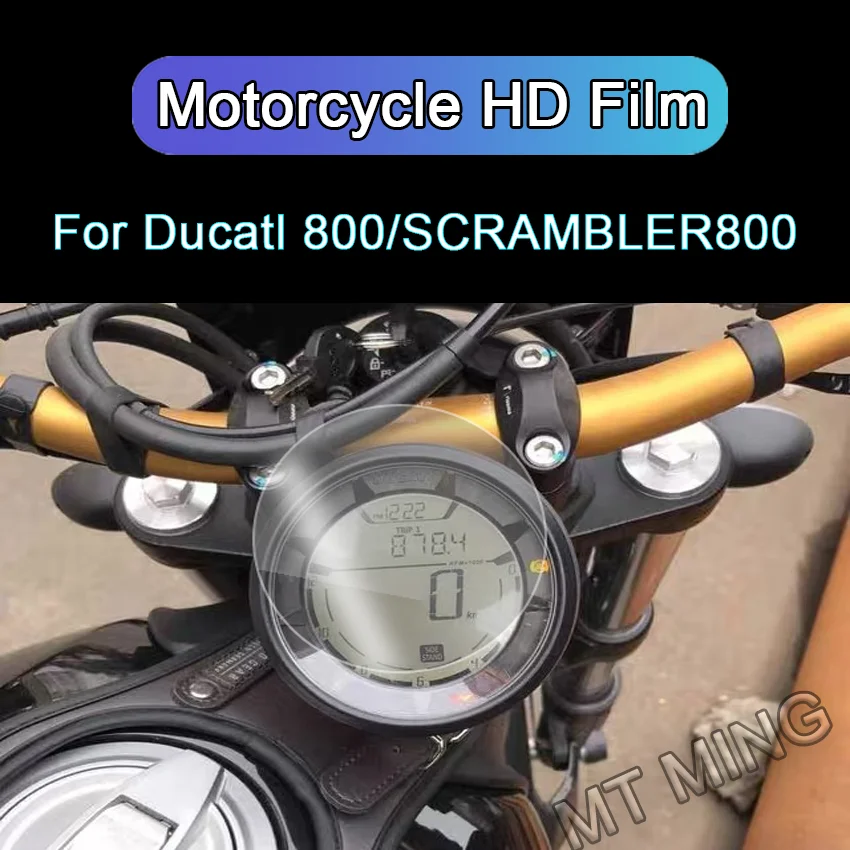 

Motorcycle Speedometer Cluster Scratch Protection Film Screen Protector For Ducati Scrambler 400 800 2015 2016 2017 2021